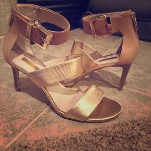 Louise et Cie Gold sandals